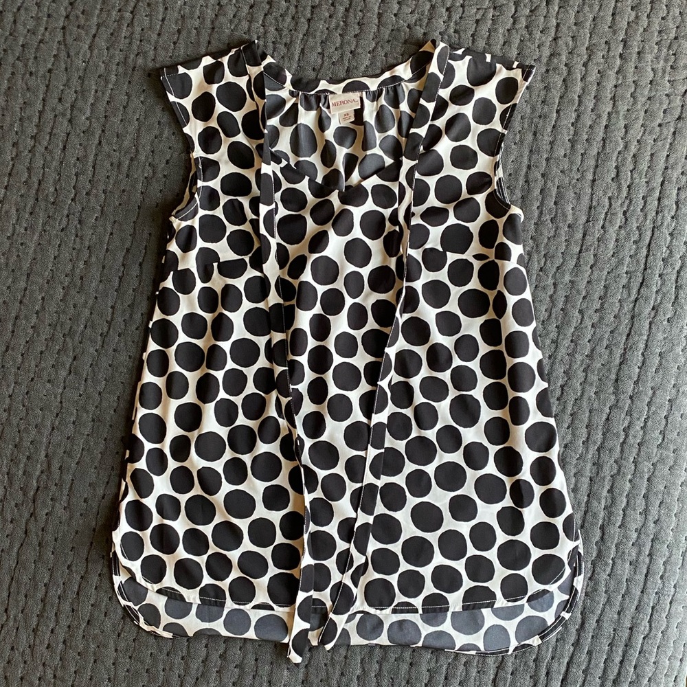 Merona sleeveless blouse, size XS